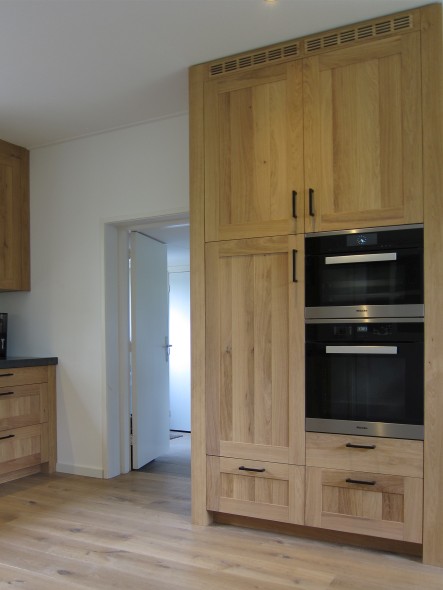 Eiken landelijke houten keuken
