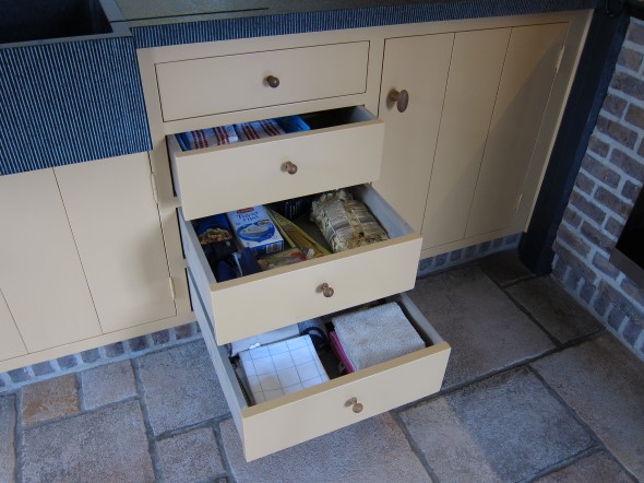 Landelijke grenen keuken