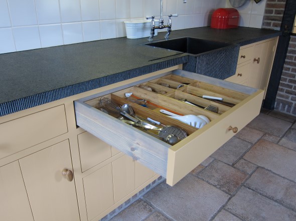 Landelijke grenen keuken
