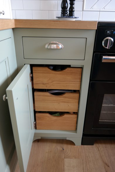 Nostalgische eiken keuken