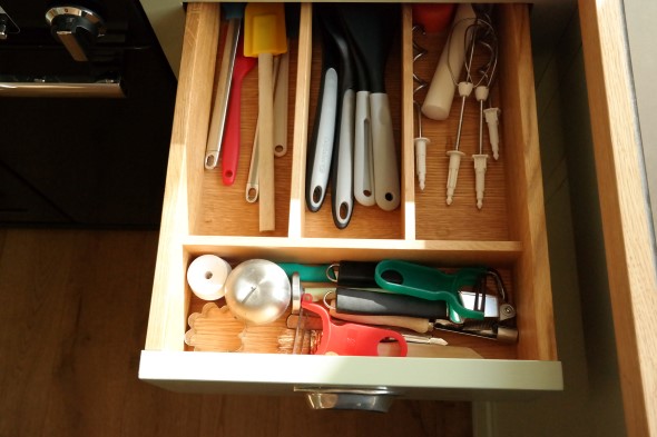 Nostalgische eiken keuken